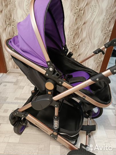 Коляска 3 в 1 с автолюлькой