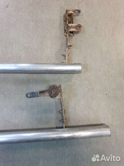 Защита порогов renault duster