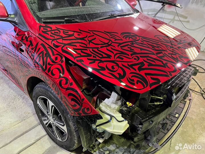 Роспись стен и авто