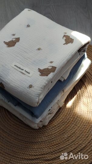 Плед детский на выписку