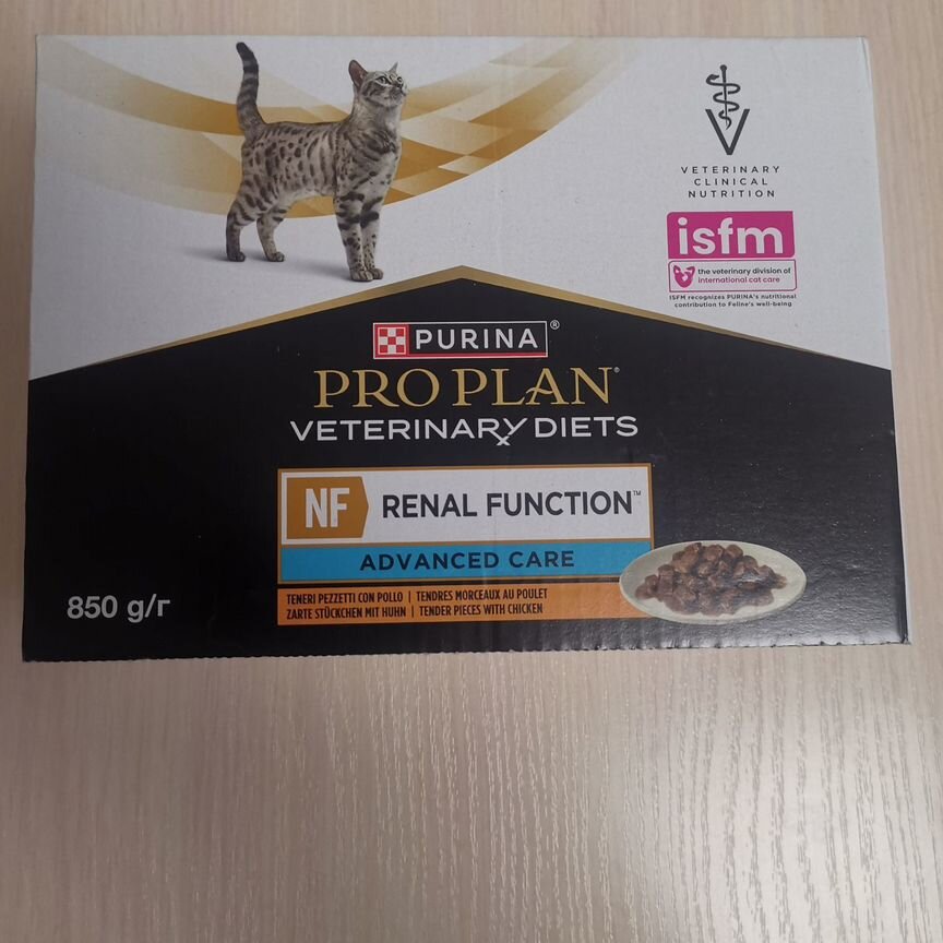 Корм purina PRO plan renal function