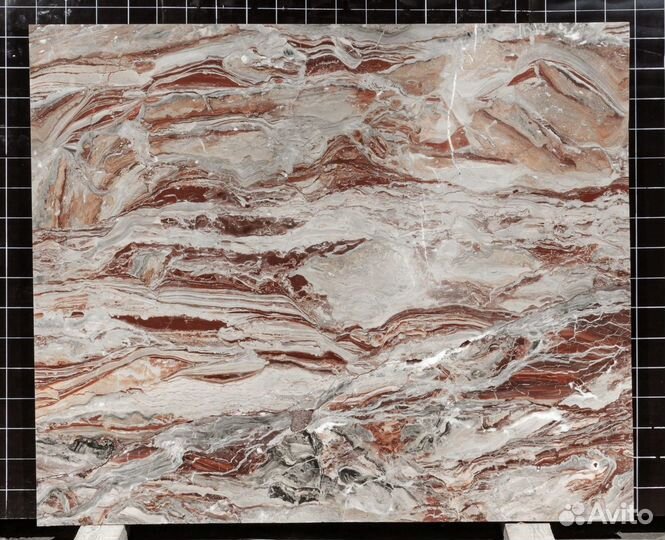 Кухонная столешница мрамор Arabescato Rosso Orobic