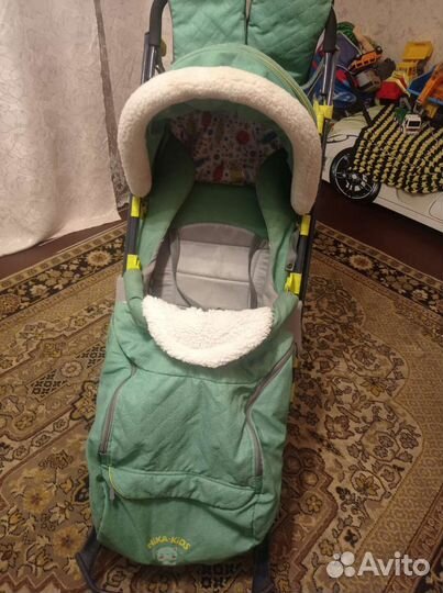 Детские санки коляска