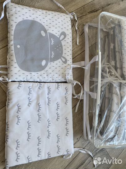 Бортики в кроватку бу