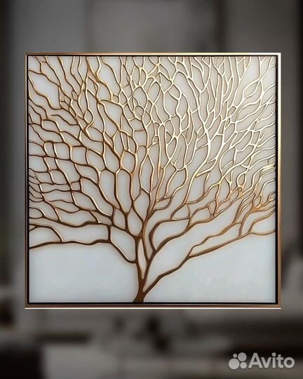 Картина дерево на холсте. Картина на заказ