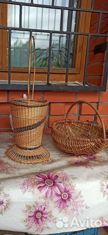 Корзина плетеная