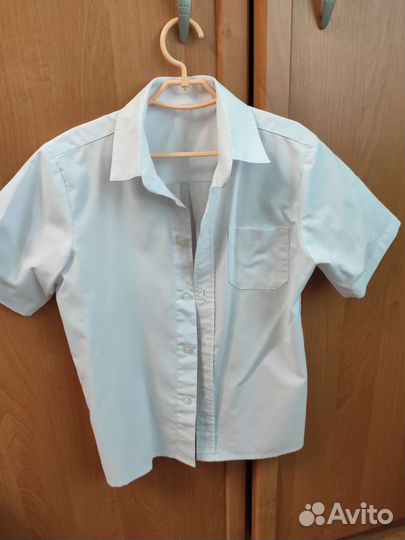 Рубашка школьная на мальчика р.122