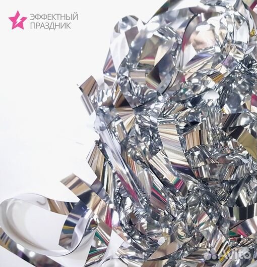 Серебро пленка полосы для шоу