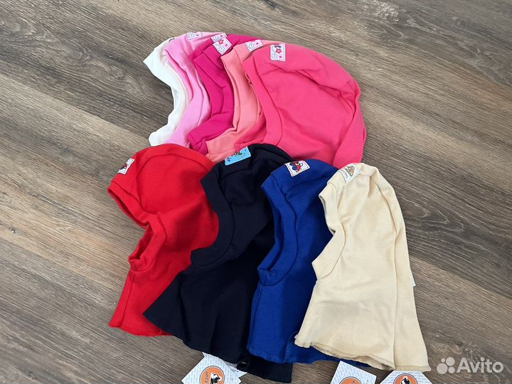 Капор детский х/б