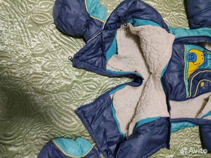 Комбинезоны детские зима/осень на рост 74 и 86 см