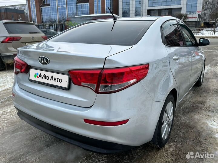 Kia Rio 1.6 МТ, 2016, 395 000 км