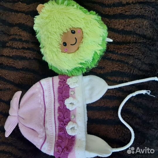 Шапки зима и осень от 2 ух лет до 4 лет