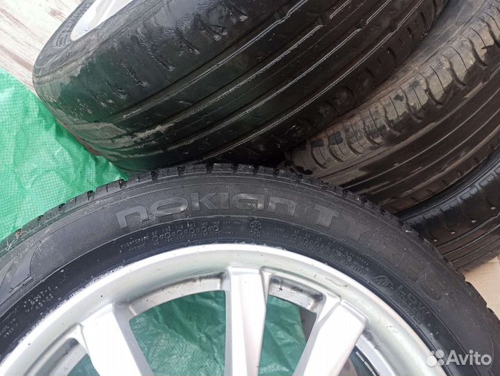 Литые диски r16 5x114 3 с резиной