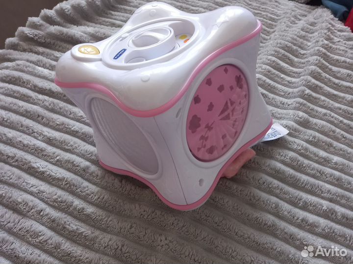 Ночник проектор chicco радуга музыкальной мобиль