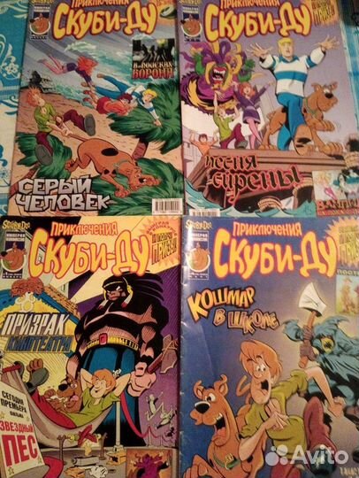 Комиксы Микки Маус, Том и Джерри, Скуби-Ду, Багз