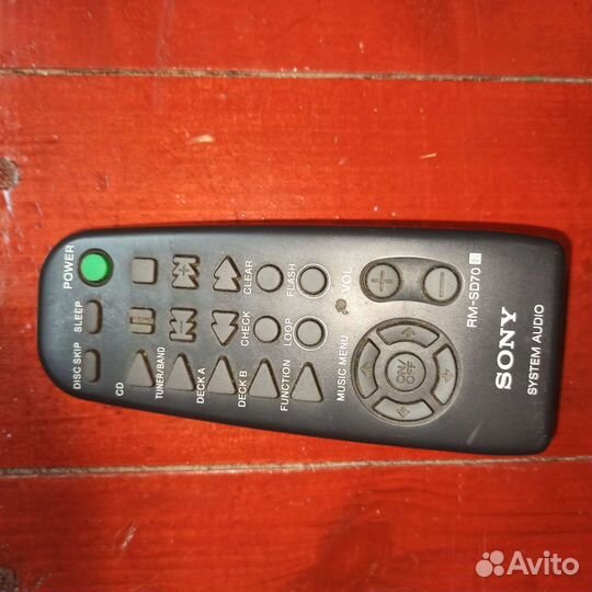 Музыкальный центр sony RX70