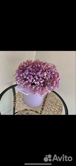 Цветы Композиции из гипсофилы