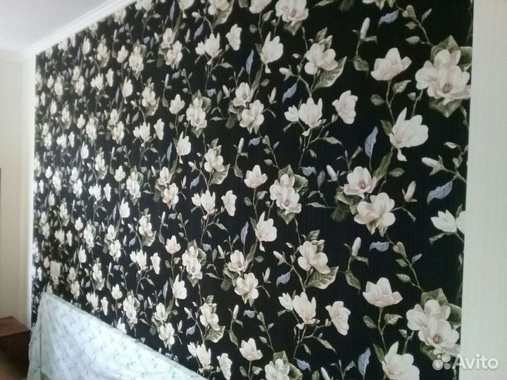 Отделочные работы (обои, шпаклевка, выравнивание с