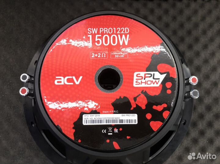 Сабвуфер ACV SW PRO 122D