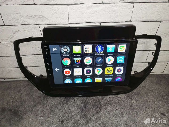 Магнитола Hyundai Solaris 2 рестайл андроид