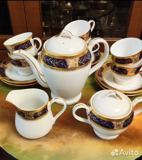 Чайный сервиз костяной фарфор japan