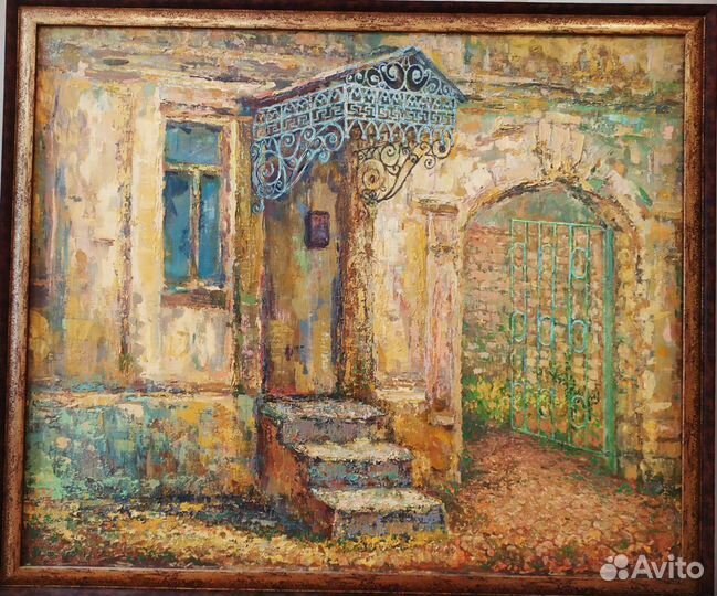 Картина акрилом на холсте