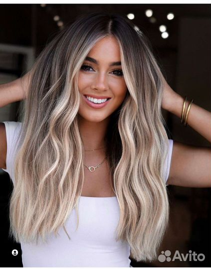 Модель на сложное окрашивание бесплатно