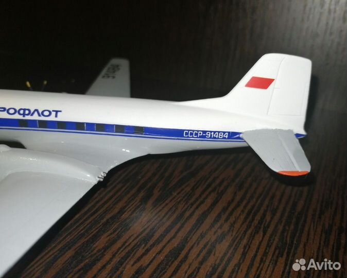Модель Ил-14 Аэрофлот 1/144