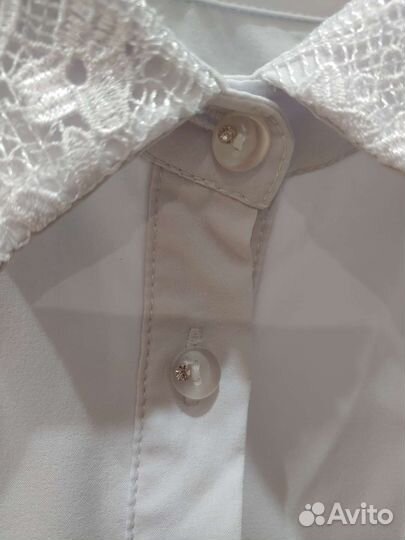 Блузка для девочки в школу 134