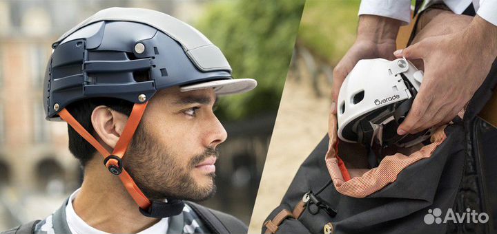 Велосипедный шлем складной Overade Plixi FIT L/XL