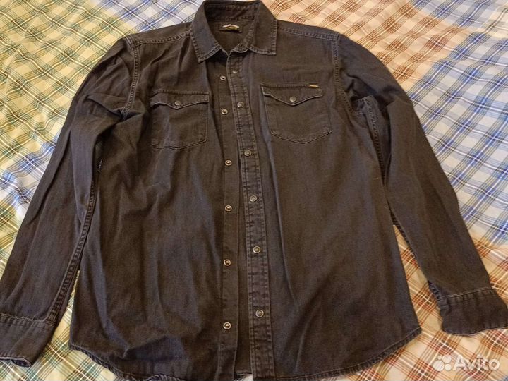 Jack&Jones Джинсовая рубашка мужская