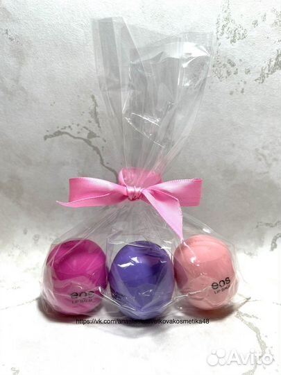 Бальзам для губ EOS, гигиеническая помада, шар