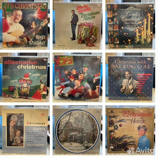 Новогодние Виниловые Пластинки Christmas