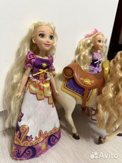 Кукла Рапунцель и Максимус Disney HLW23