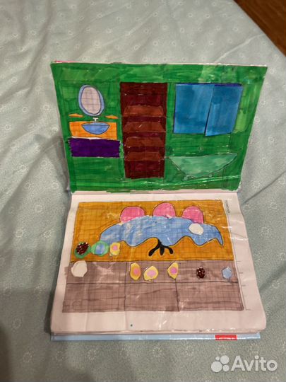 Домик в блокноте на заказ