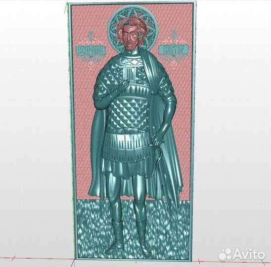 3д макеты cnc. Ангелы,иконы,киоты,кресты (для чпу)