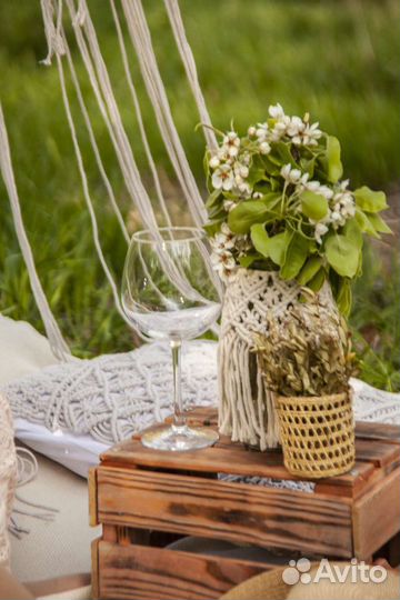 Фотозона в стиле бохо в аренду