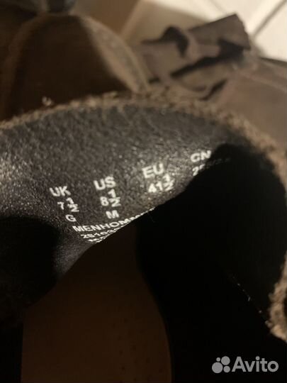 Мужские ботинки clarks