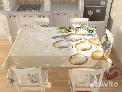 Скатерть новогодняя, новая