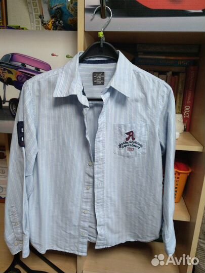 Фирменные школьные рубашки 146-152см