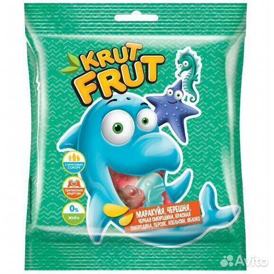 Мармелад Krut Frut Обитатели Подводного Мира 70 г