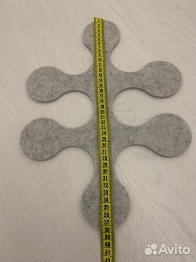 Ковер в детскую в виде пазлов