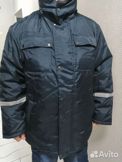 Полукомбинезон рабочий теплый и куртка