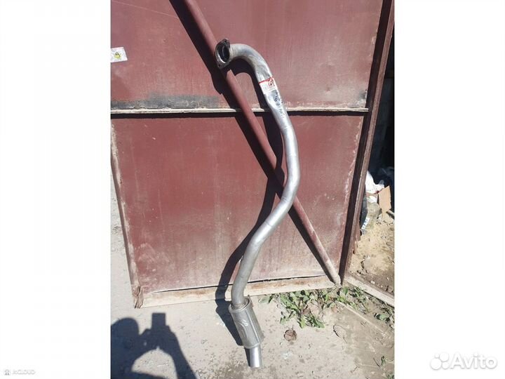 Глушитель на toyota land cruiser HDJ81