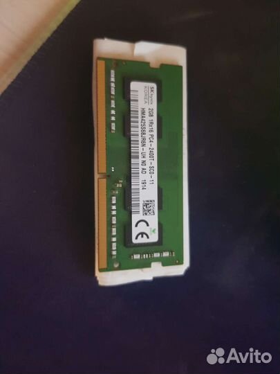 Оперативная память ddr4 для ноутбука 2 гб