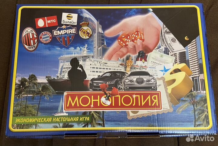 Экономическая настольная игра Монополия
