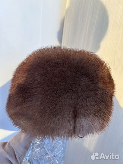 Шапка норковая женская