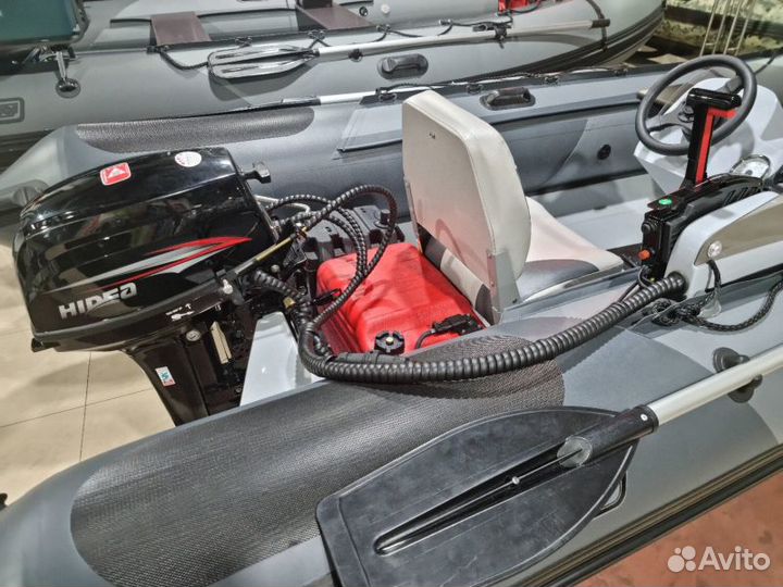 Мотор лодочный Hidea 9.9FES (20лс) дистан 326см