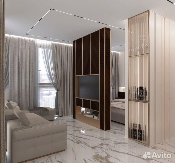 Дизайн интерьера с последующем ремонтом