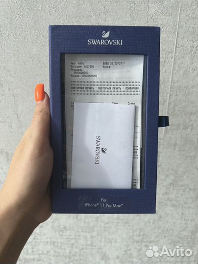 Чехол на iPhone 11 pro max Swarovski